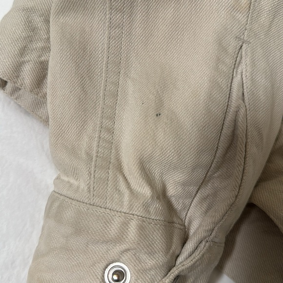 Rag and bone cotton twill moto jacket men’s size 38 - Picture 6 of 11